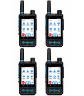 Set van 4 Inrico S200 V2 4G LTE Zello POC Portofoons