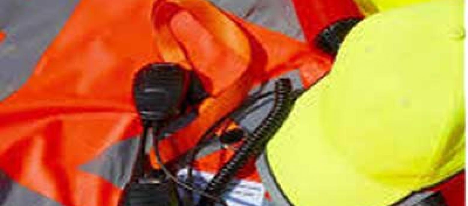Portofoon oefening, al doende leert men