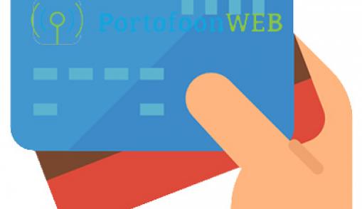 Overzicht betaalmethoden bij PortofoonWEB