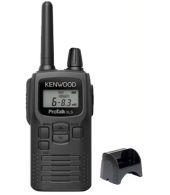 Kenwood PKT-300 IP52 PMR446 mini portofoon met display en tafellader