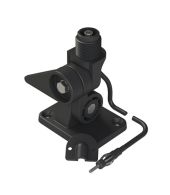 Pacific Aerials SeaMaster P6714 FM  + AM radio antenne kantelvoet Zwart incl 5m kabel OP=OP