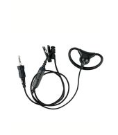 ProEquip PRO-P245-35WP D-shape oortje Icom IC-M25 IC-M37 IC-M94 handmarifoon