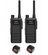 Set van 2 Hytera HP605 UHF DMR IP67 5Watt met tafellader 