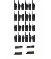 Set van 24 Motorola DP1400 UHF Analoog IP54 5Watt met 4 multiladers