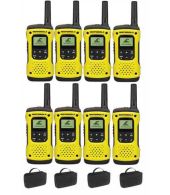 Set van 8 Motorola TLKR T92 H2O IP67 PMR446 Portofoons 