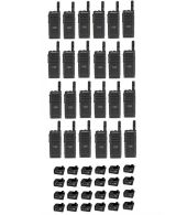 Set van 24 Motorola SL1600 DMR UHF IP54 3Watt portofoon met tafellader
