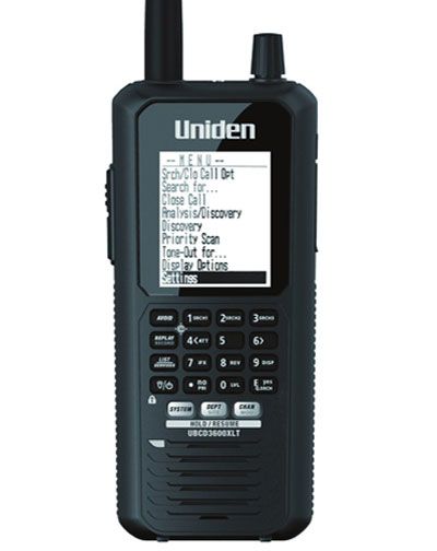 Uniden Bearcat UBCD3600XLT Scanner Analoog en Digitaal - INCLUSIEF ...