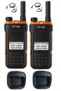 Set van 2 Pofung P10UV Dualband VHF en UHF IP55 5Watt portofoons