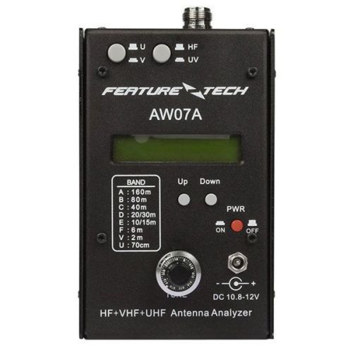 AW07A SWR Antenne Analyzer 1.5 - 490 Mhz