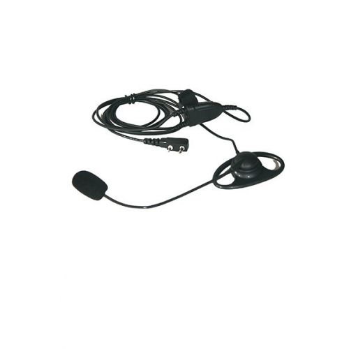 D-Shape Headset met boom Microfoon K1 2-Pins aansluiting