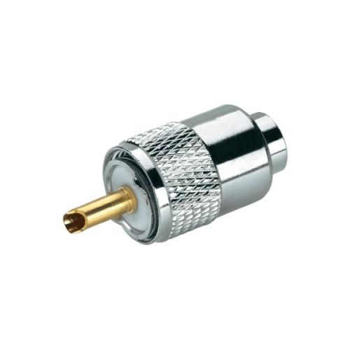 PL Male PL-5 Connector Soldeer voor 5mm kabels