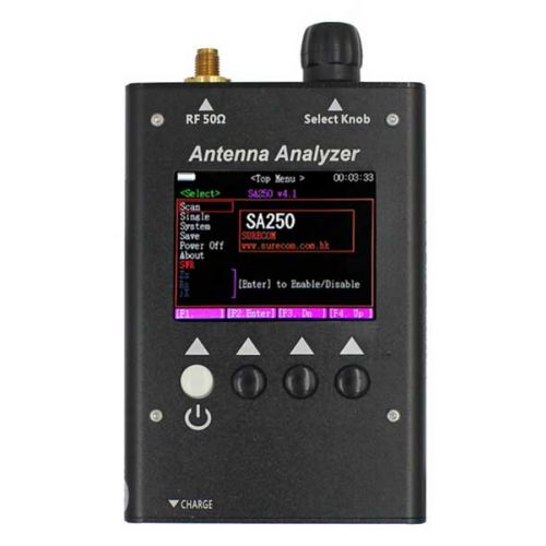 Surecom SA-250 Antenne Analyzer VHF en UHF full color display