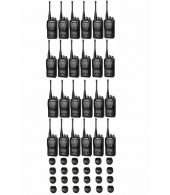 Set van 24 Wouxun KG-819 UHF IP55 PMR446 Portofoons