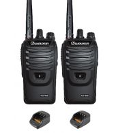 Set van 2 Wouxun KG-968 UHF portofoons IP66 10Watt met Bluetooth