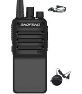 Baofeng C2 UHF 5Watt portofoon met D-shape oortje