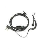 G-shape oortje Dual PTT K1 2-Pins aansluiting OP=OP