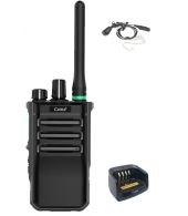Caltta PH600 UHF DMR IP68 4Watt GPS, Bluetooth met tafellader en beveiligingoortje