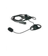D-Shape Headset met boom Microfoon K1 2-Pins aansluiting