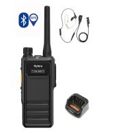 Hytera HP605G DMR UHF IP67 5W GPS, Bluetooth tafellader en beveiligingoortje