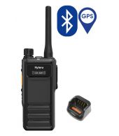 Hytera HP605G DMR VHF IP67 5Watt met GPS, Man Down, Bluetooth en tafellader