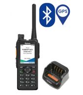 Hytera HP785G DMR UHF IP68 5Watt met GPS, Man Down, Bluetooth en tafellader