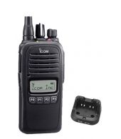 Icom IC-F1000S VHF IP67 5Watt portofoon met tafellader met display 