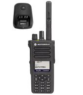 Motorola DP4801E Enhanced VHF DMR IP68 5watt met tafellader