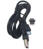 Inrico Programmeer kabel set USB met 5-Pin adapter voor T192 / T522A / T526