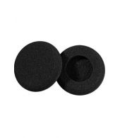 Zwarte foam caps voor standaard oortjes