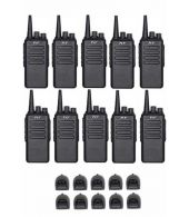 Set van 10 TYT TC-3000A UHF IP55 10Watt portofoons