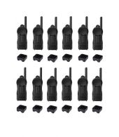 Set van 12 Motorola CLR446 Mini Portofoon PMR446 met tafel lader