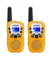 Set van 2 Retevis RT388 walkie talkies geel 