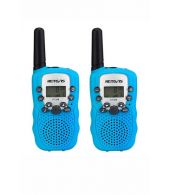 Set van 2 Retevis RT388 walkie talkies lichtblauw