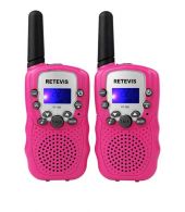 Set van 2 Retevis RT388 walkie talkies roze