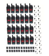 Set van 24 TTI TCB-H100 compacte 27mc Portofoons 4Watt FM en AM en speakermicrofoon
