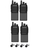 Set van 4 Baofeng C2 UHF 5Watt portofoons