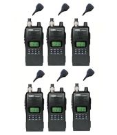 Set van 6 K-PO Panther V2 robuuste 27mc Portofoons met speakermicrofoon