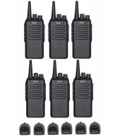 Set van 6 TYT TC-3000A UHF IP55 10Watt portofoons