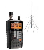 Set van Uniden UBC 125 XLT scanner met Diamond D-130 antenne en toebehoren