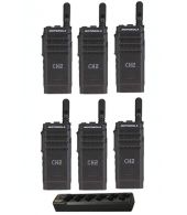 Set van 6 stuks Motorola SL1600 met multilader