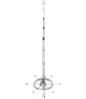 Sirio Blizzard 2700 met ring 10m en 27mc antenne 660cm DX Kanon