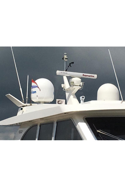 Antenne op je schip plaatsen